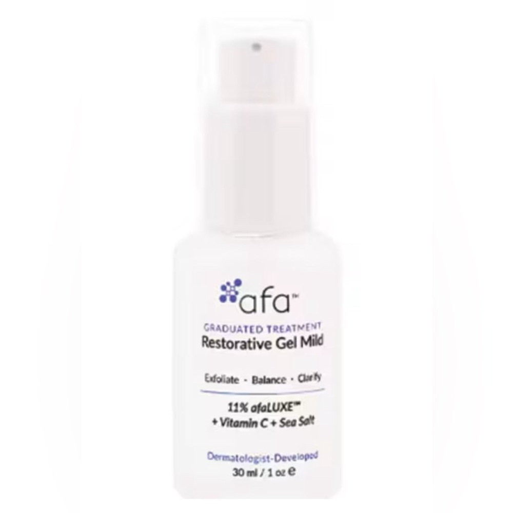 afa Restorative Gel Mild-Exfoliate, Balance + Clarity Full Size & BNIB
